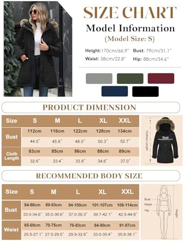 Vue 5 de Blouson Femme Hiver Milong