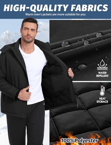 Vue 3 de Veste Softshell Homme Hiver