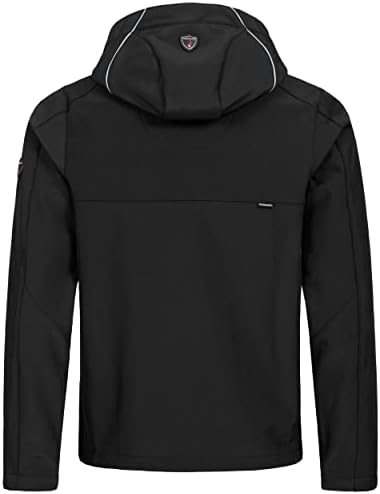 Vue 3 de Niesen Veste Softshell Pour