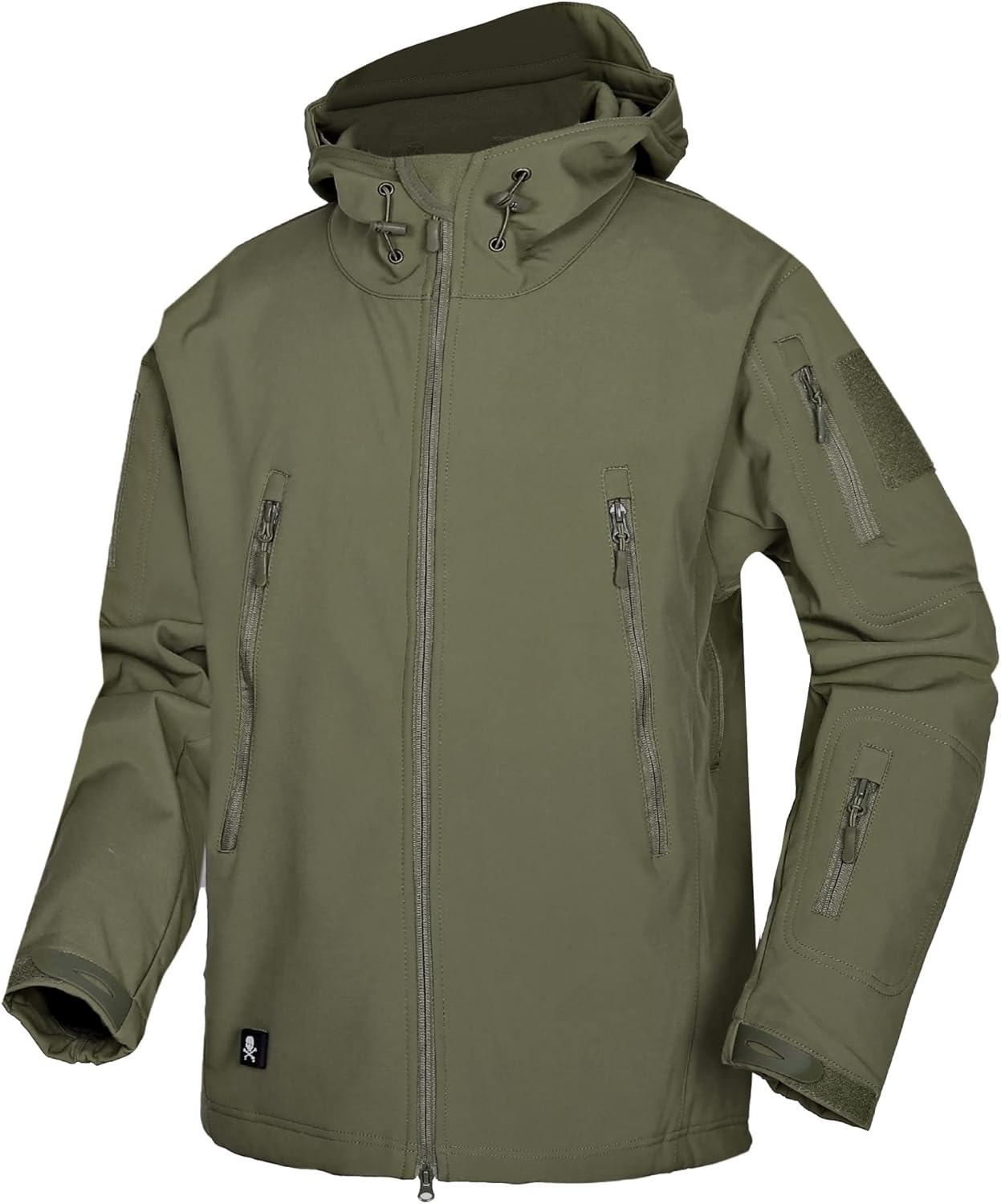 Homme Softshell Veste Militaire