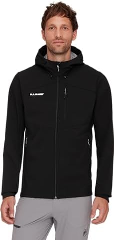Vue 2 de Outdoor Softshell Hooded Jacket