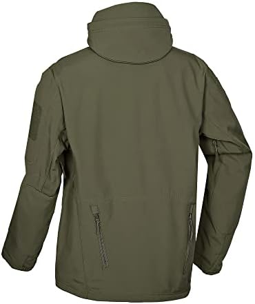 Vue 6 de Homme Softshell Veste Militaire