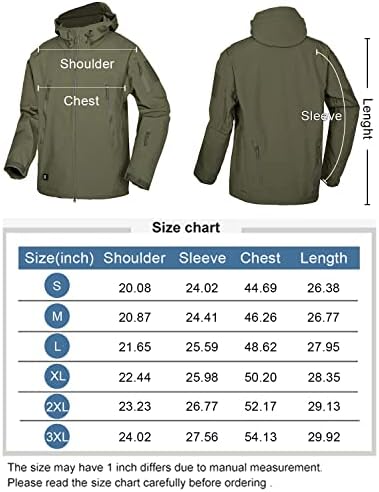 Vue 7 de Homme Softshell Veste Militaire