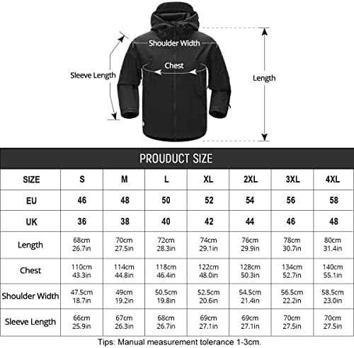 Vue 6 de Tactique Veste Militaire Chaude