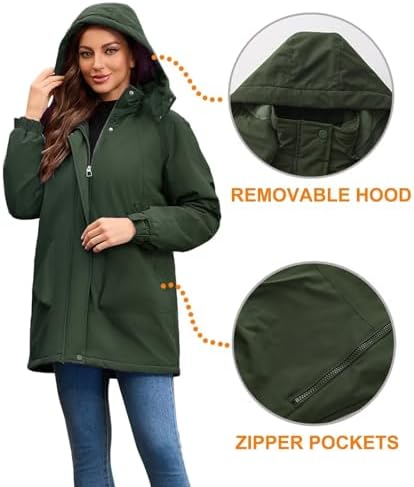 Vue 3 de Vestes Impermeables Legeres Pour