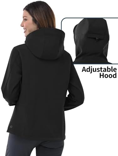 Vue 2 de Veste Softshell Impermeable Et