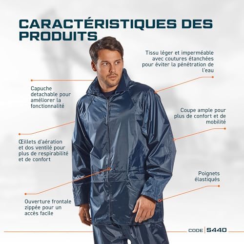Vue 2 de Veste De Pluie Classique