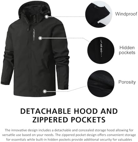 Vue 5 de Veste Impermeable En Plein