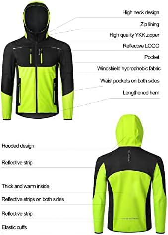 Vue 6 de Veste Vtt Homme Hiver