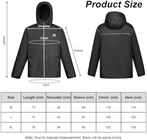 Vue 3 de Veste Homme Impermeable Cire