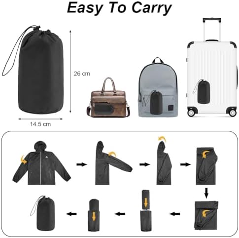 Vue 6 de Veste Homme Impermeable Cire