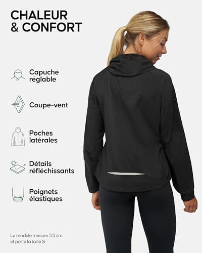 Vue 2 de Veste Coupevent Femme Leger