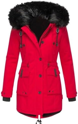 Vue 4 de Parka Longue Dhiver Chaude