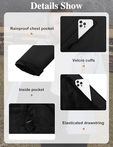 Vue 5 de Veste Impermeable Pour Femme