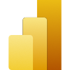 Power BI logo icon