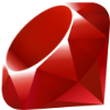 Ruby logo icon