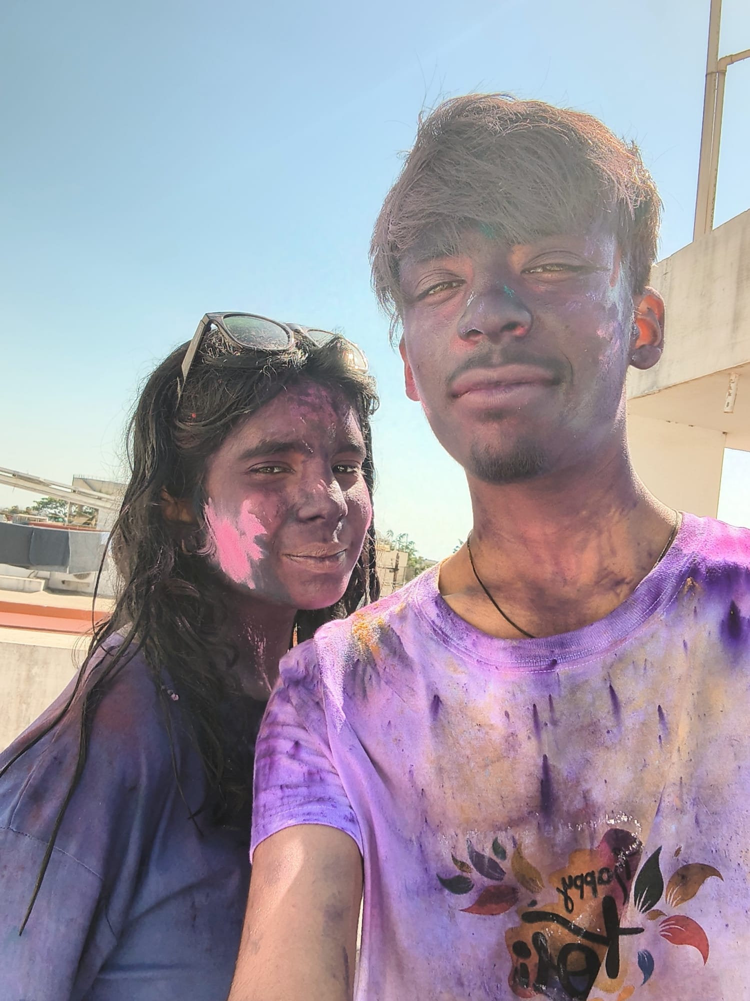 Covered in colors, but all I see is you. π€π¨