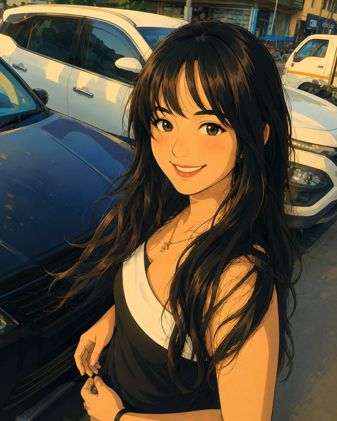 her