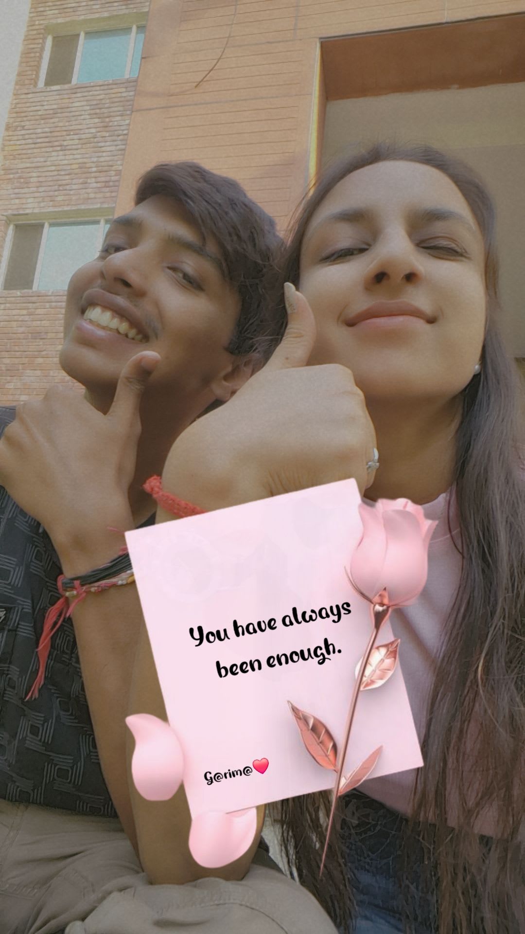bestie hug