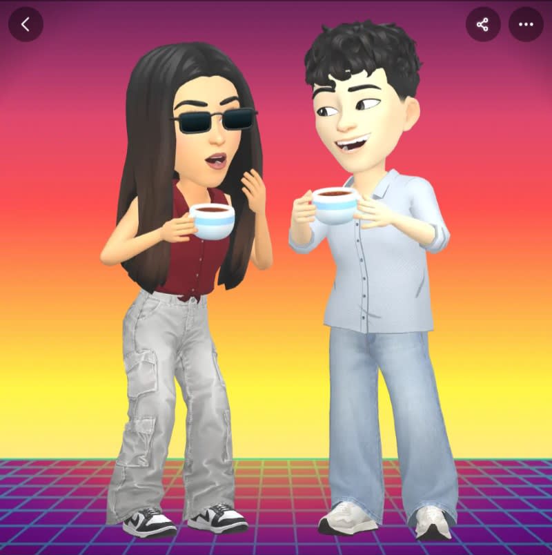 us pretending