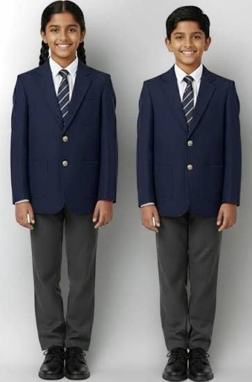 Bulk uniform back view