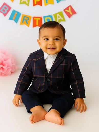 Born baby blazer sample
