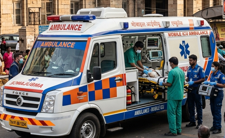 Andavar Ambulance - ICU Ambulance