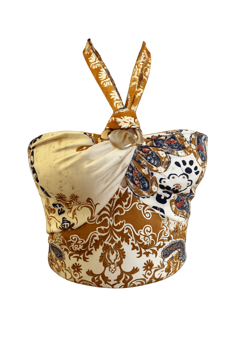 Body stampado beige 