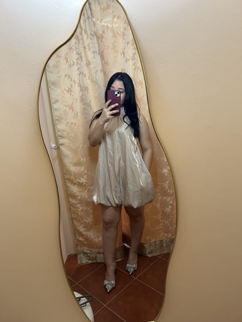 Vestido globo