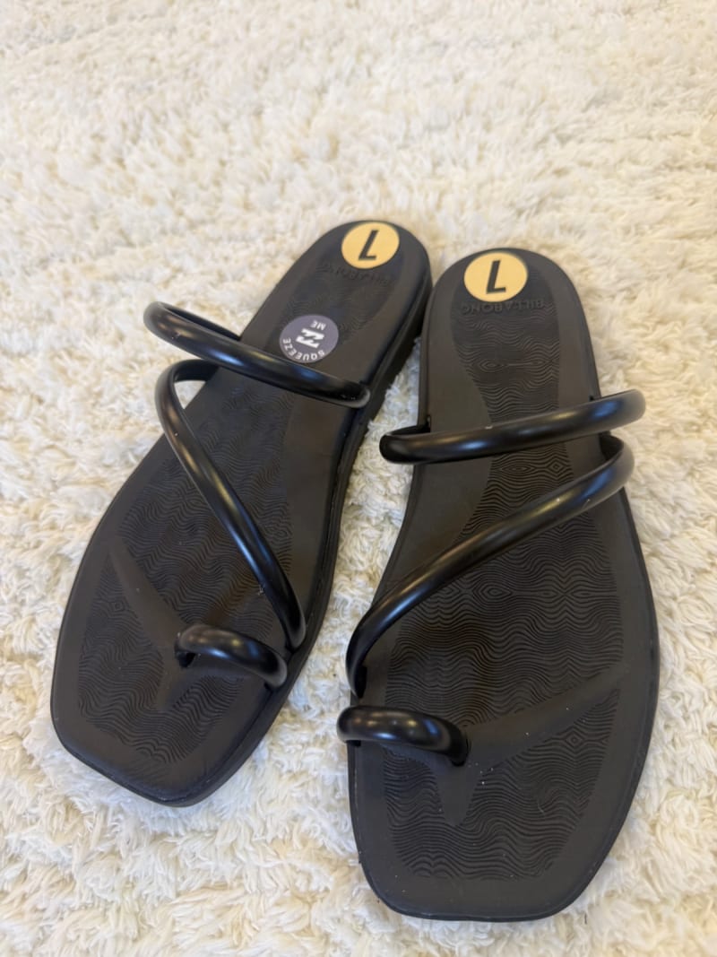 Sandalias negras