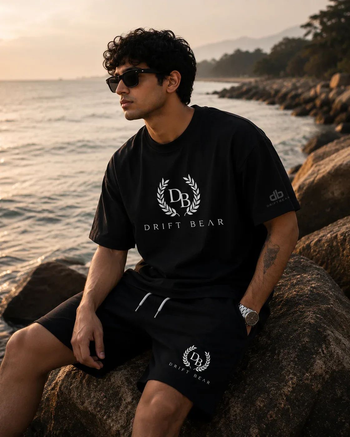 DriftBear Laurel DB Oversized Tee 1