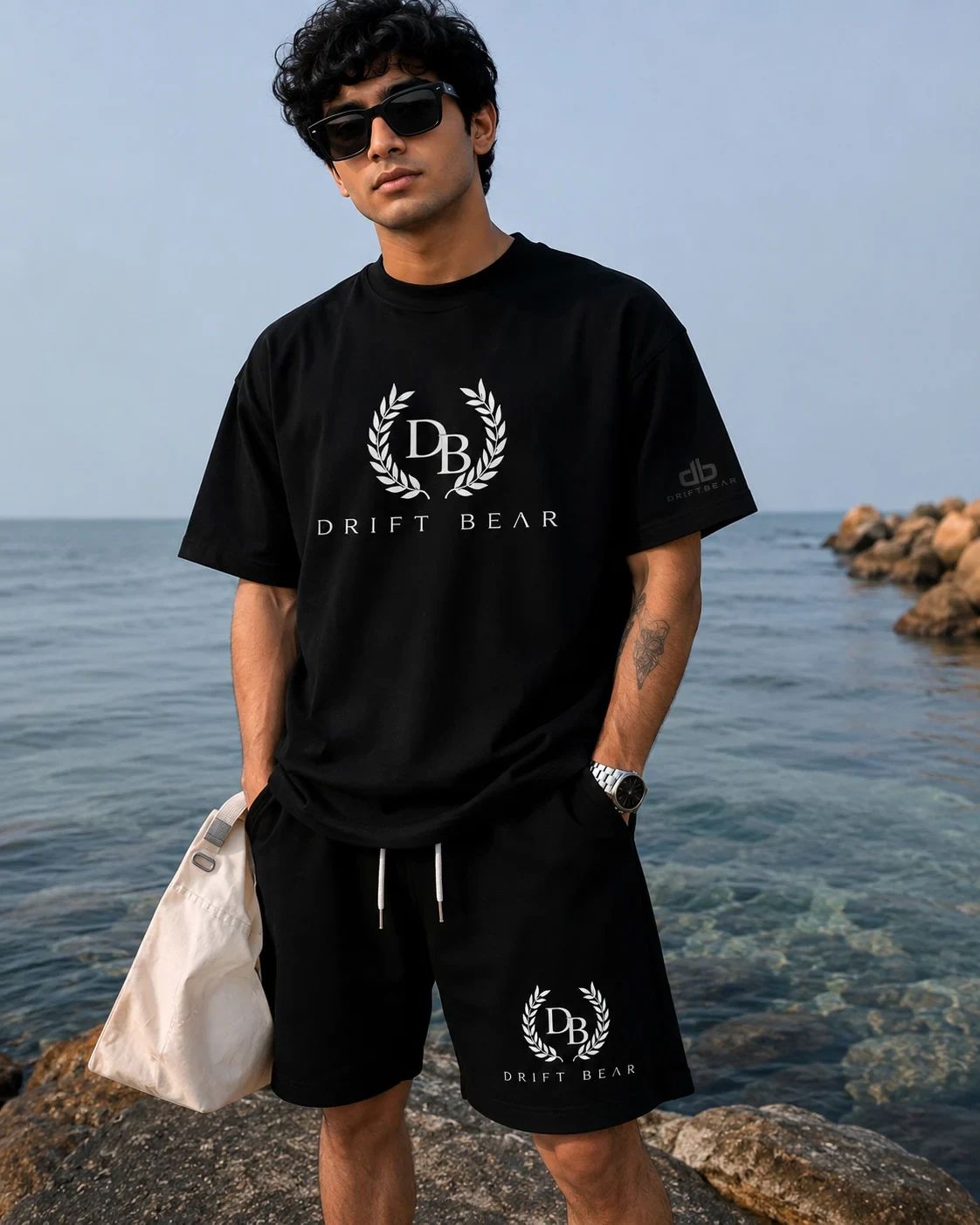 DriftBear Laurel DB Oversized Tee 2