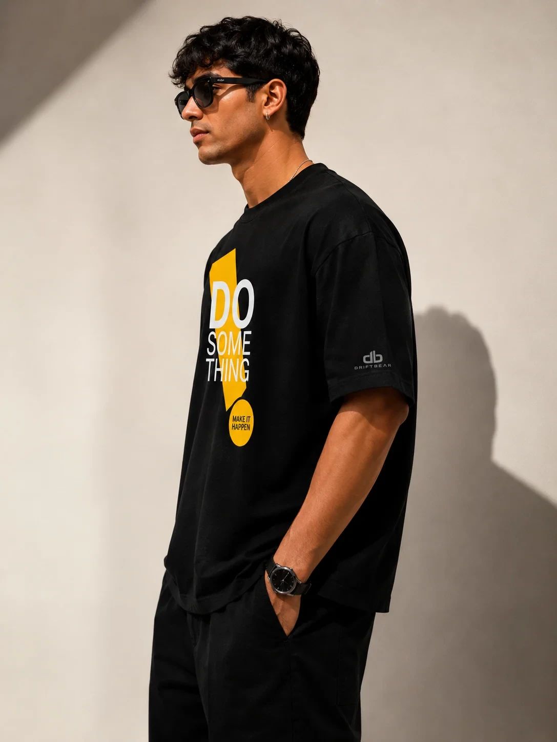 DriftBear “Do Something” Oversized Tee 3