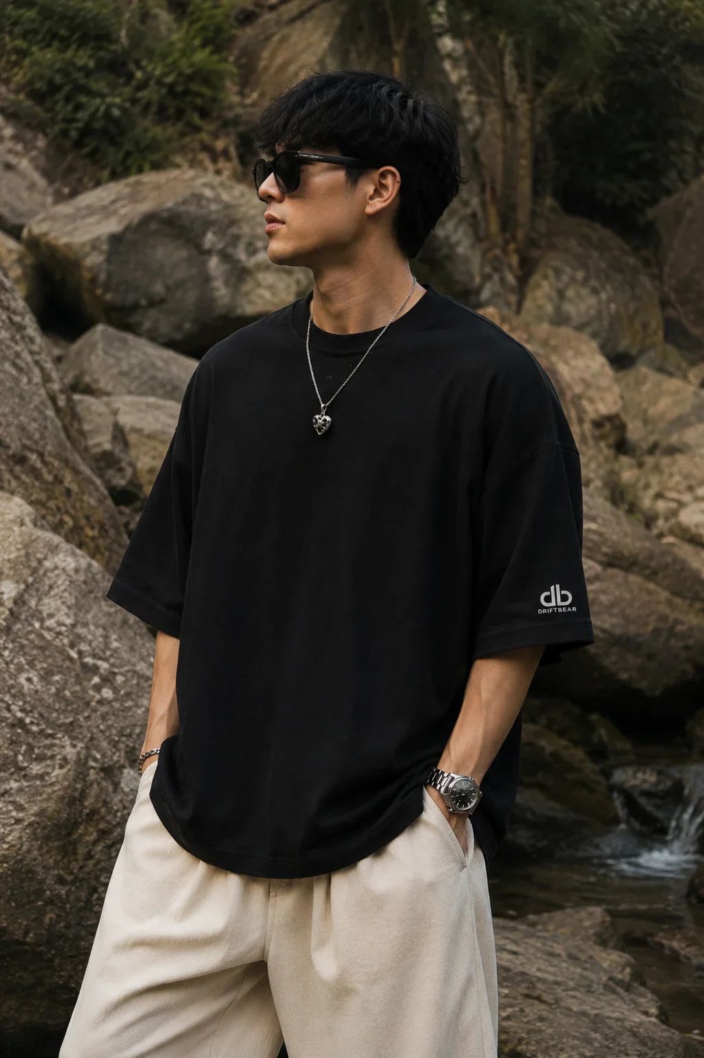 DriftBear Learn More Earn More Oversized Tee 2