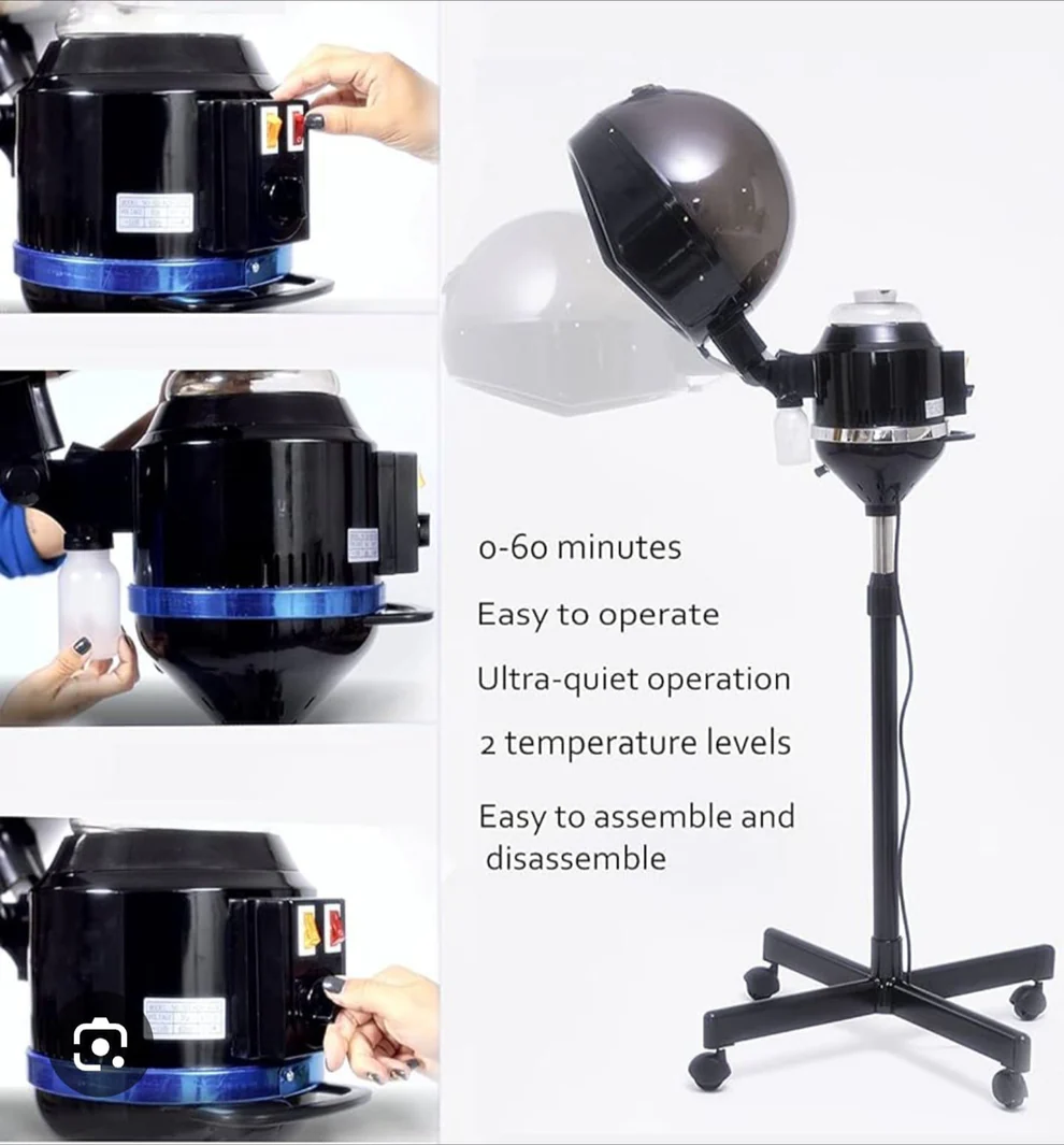 Machine 7-en-1 Hydrogen, Vapozone & Casque Vapeur Professionnel