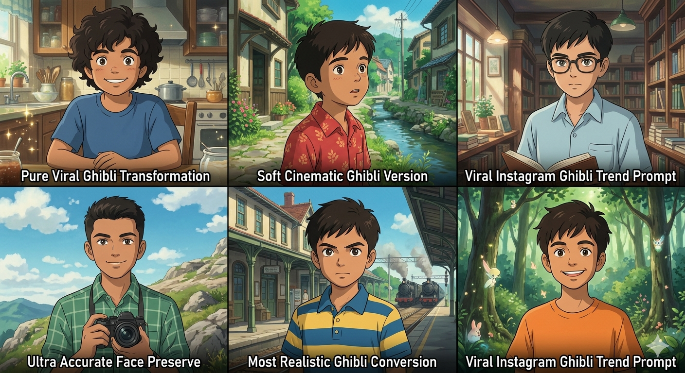 Ghibli Style Boys