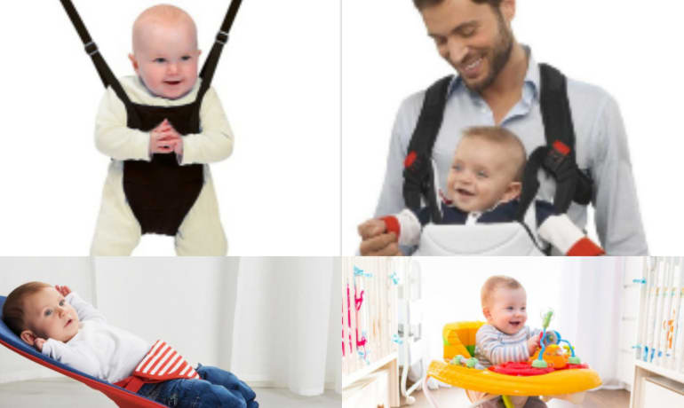 Andadores, mochilas, hamacas… ¿Qué recomendamos los fisoterapeutas?