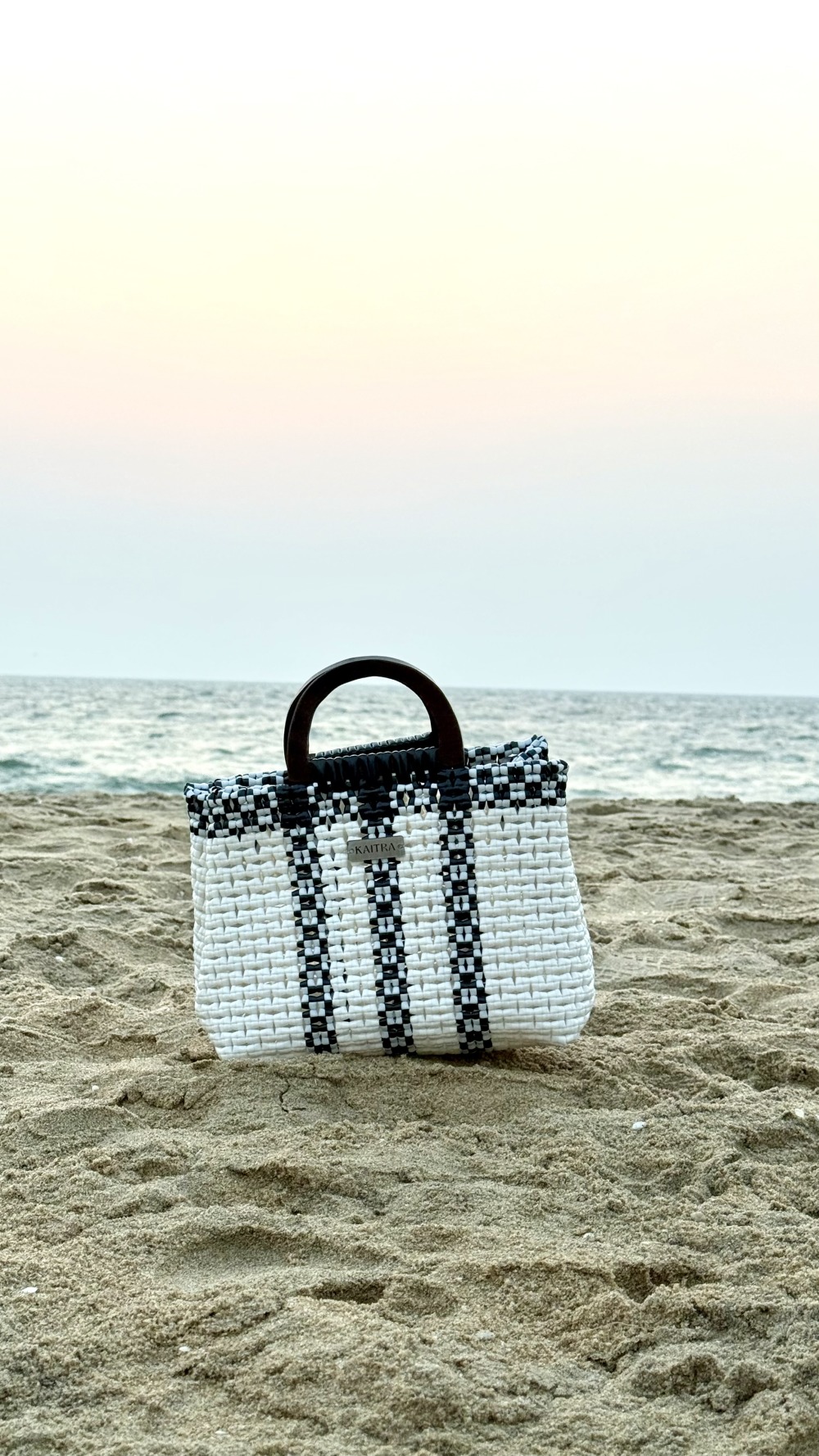 White and Black Stripe