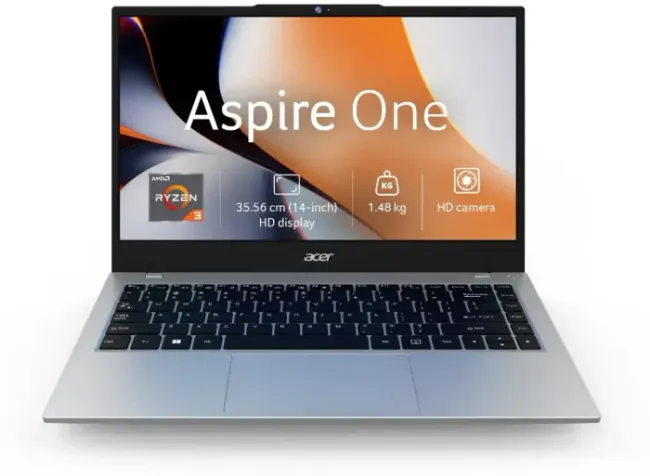 Acer One 14 AMD Ryzen 3 Quad Core 7320U - (8 GB/256 GB SSD/Windows 11 Home) A114-43 Thin and Light Laptop
