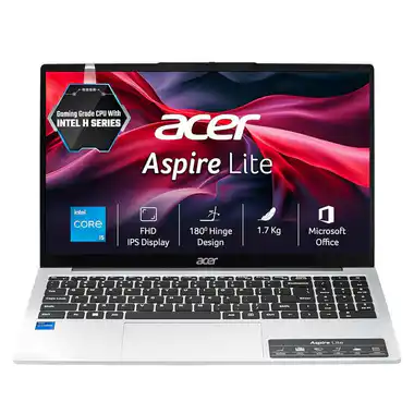 Acer Aspire Lite, 13th Gen Intel Core i5-13420H Processor (16GB RAM, 512GB SSD) 15.6" Full HD Premium Metal Laptop
