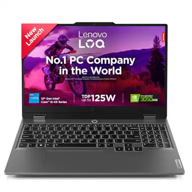 Lenovo LQQ Essential AMD Ryzen 7 Octa Core 7735HS - (16 GB/512 GB SSD/Windows 11 Home/6 GB Graphics/NVIDIA GeForce RTX 4050) LOQ 15ARP10E Gaming Laptop