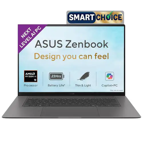 ASUS Zenbook S 16 (2026), AMD Ryzen AI 9 465, AMD Radeon iGPU, 32GB RAM, 1TB SSD, OLED, 16", (40 cm), Windows 11, M365 Basic(1 Year)* Office 2024, Antrim Gray, 1.50 kg, UM5606GA-SR248WS,Co-Pilot+ PC