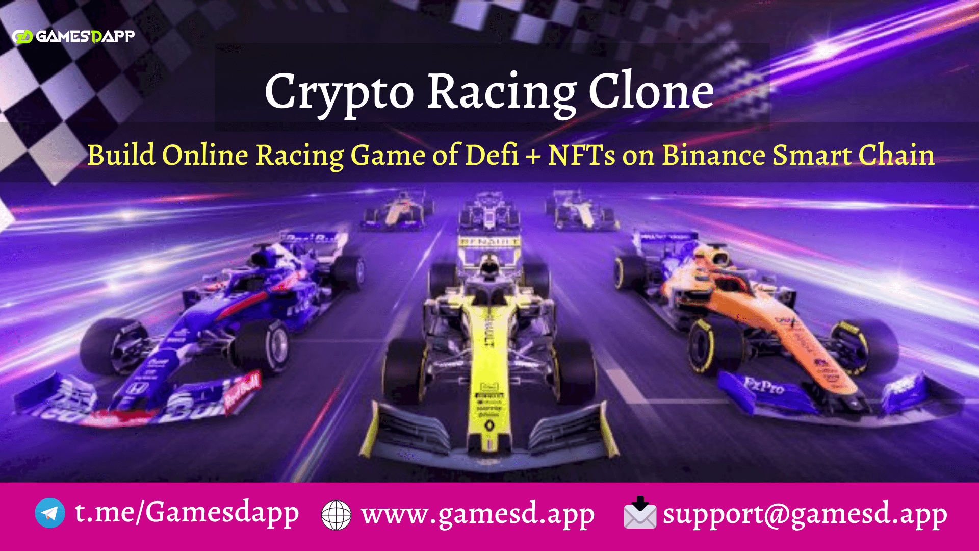 racing crypto games