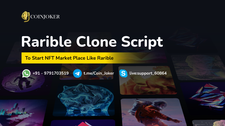 Rarible Clone Script - To Create NFT Marketplace platform like Rarible Rarible Clone Script - To Create NFT Marketplace platform like Rarible