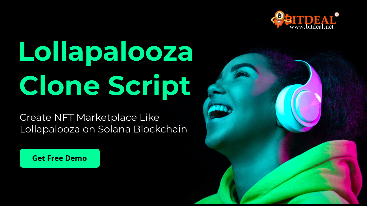 Start Your Own NFT Marketplace Like Lollapalooza on Solana Blockchain Start Your Own NFT Marketplace Like Lollapalooza on Solana Blockchain