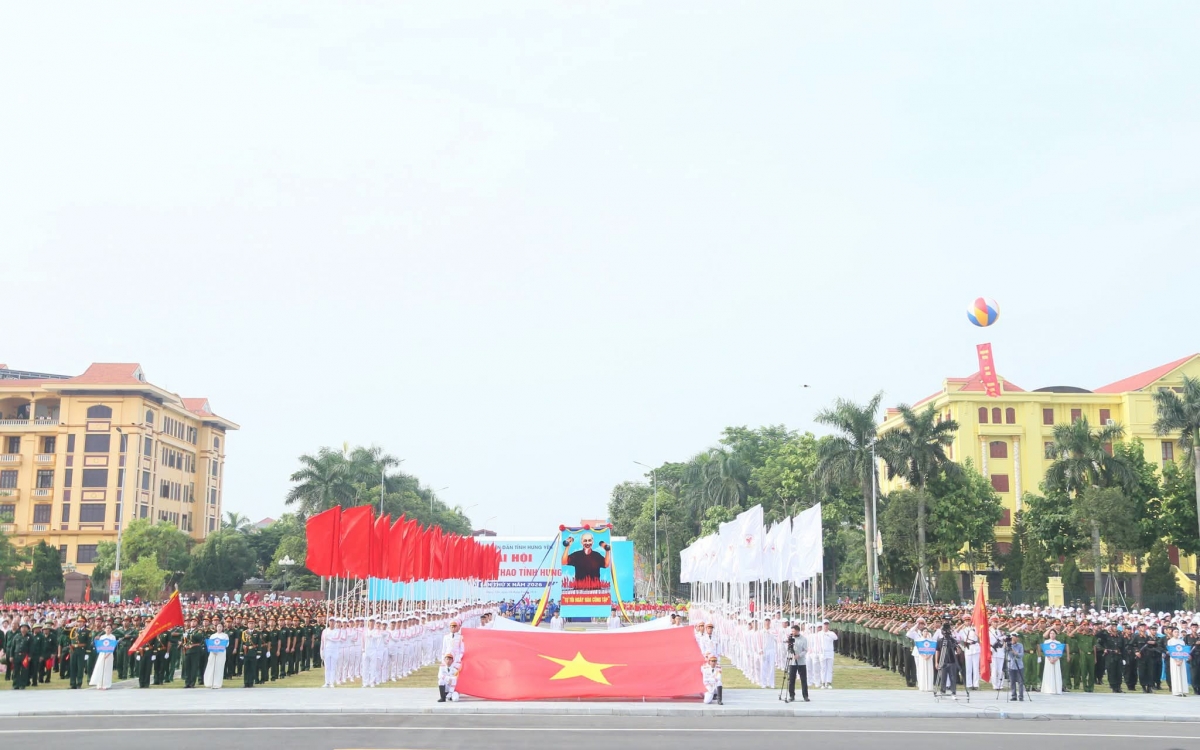 Khai mạc Đại hội Thể dục thể thao tỉnh lần thứ X năm 2026