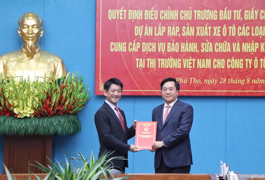 Toyota Việt Nam đầu tư 373 triệu USD tại Phú Thọ để đáp ứng xu hướng chuyển đổi xanh ngành công nghiệp ô tô Toyota Việt Nam đầu tư 373 triệu USD tại Phú Thọ để đáp ứng xu hướng chuyển đổi xanh ngành công nghiệp ô tô
