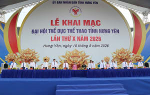 Khai mạc Đại hội Thể dục thể thao tỉnh lần thứ X năm 2026