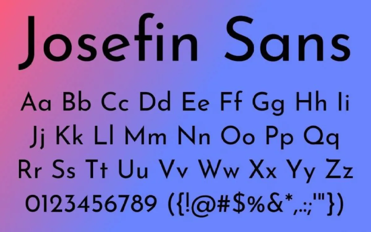 Josefin Sans