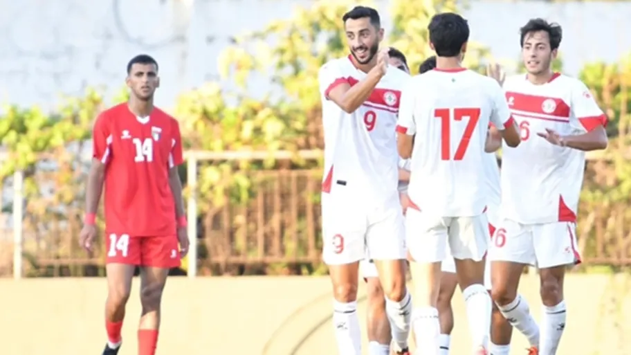منتخب لبنان الأولمبي يتخطى ضيفه الفلسطيني